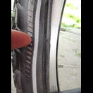 Diesmal kein Platten, sondern ein gebrochener Ring im Reifenwulst